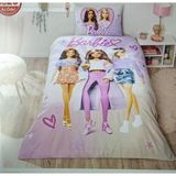 Taç Lisanslı Barbie Shine Nevresim Takımı-Heybe Home - 160 x 220 cm - Renkli