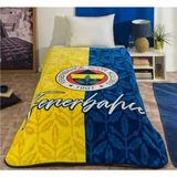Taç Lisanslı Battaniye Fenerbahçe - Lacivert - Sarı - 160 x 220 cm