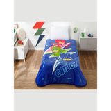 Taç Lisanslı Battaniye Pj Masks Heroes Tek Kişilik - 160 x 220 cm - Renkli