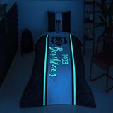 Taç Lisanslı Beşiktaş 1903 Glow Tek Kişilik Pamuk 160 x 220 cm Nevresim Takımı