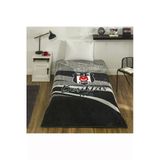Taç Lisanslı Beşiktaş Kartal Tek Kişilik Battaniye 160 X 220