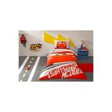 Taç Lisanslı Çek Canlandır Nevresim Takımı Cars Ligthning Tek Kişilik
