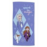 Taç Lisanslı Disney Frozen 2 Magic Plaj Havlusu - 75 x 150 cm - Renkli