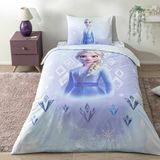 Taç Lisanslı Disney Frozen Diamond Tek Kişilik Pamuk Nevresim Takımı - Renkli - 160 x 220 cm