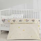 Taç Lisanslı Disney Minnie Mouse Dream Baby Pamuk Bebek Nevresim Takımı - Renkli - 120 x 180 cm
