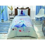 Taç Lisanslı Frozen 2 Breeze Tek Kişilik Kapitone Nevresim Takımı