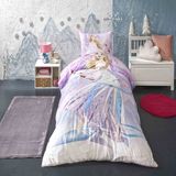 Taç Lisanslı Frozen Breezy Çocuk Nevresim Takımı - 220 x 225 cm - Renkli