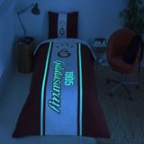 Taç Lisanslı Galatasaray 1905 Glow Tek Kişilik Pamuk Nevresim Takımı - 160 x 220 cm - Renkli