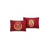 Taç Lisanslı Galatasaray 25.şampiyonluk 2'li Yastık Kılıfı Seti