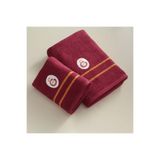 Taç Lisanslı Galatasaray Arma Pamuk 70x140 cm Banyo Havlusu Kırmızı