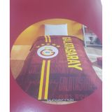 Taç Lisanslı Galatsaray 5 Yıldız Tek Kişilik Battaniye - Çok Renkli - 160 x 220 cm