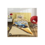 Taç Lisanslı Hotwheels Winner 120x200cm Lastikli Çarşaflı Tek Kişilik Nevresim Takımı