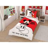 Taç Lisanslı Mickey Çek Canlandır Desenli Tek Kişilik Nevresim Takımı Renkli 160 x 220 cm