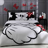 Taç Lisanslı Minnie Mickey Çift Kişilik Nevresim Takımı