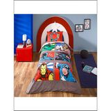 Taç Lisanslı Nevresim Takımı Avengers Face To Face Tek Kişilik - 160 x 220 cm - Renkli