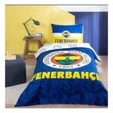 Taç Lisanslı Nevresim Takımı Fenerbahçe Palamut Tek Kişilik - Renkli - 160 x 220 cm