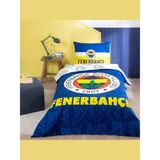 Taç Lisanslı Nevresim Takımı Fenerbahçe Palamut Tek Kişilik - Renkli - 160 x 220 cm