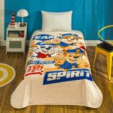 Taç Lisanslı Paw Patrol Joy Tek Kişilik Battaniye - 160 x 220 cm - Sarı
