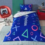 Taç Lisanslı Playstation Tek Kişilik Pamuk Nevresim Takımı 120 - Renkli - 160 x 220 cm