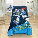 Taç Lisanslı Polyester Toy Story Buzz Çok Renkli Tek Kişilik Battaniye