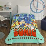 Taç Lisanslı Sonic Modern Tek Kişilik Battaniye - 160 x 220 cm - Çok Renkli