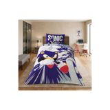 Taç LİSANSLI SONİC RUN ( 120 X 200 CM LASTİKLİ ÇARŞAFLI ) TEK KİŞİLİK NEVRESİM TAKIMI