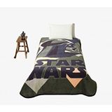 Taç Lisanslı Star Wars Evergreen Tek Kişilik Battaniye