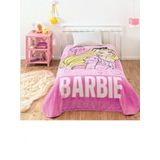 Tac Lisansli Tek Kisilik Barbie Girl Power Battaniye