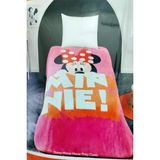 Taç Lisanslı Tek Kişilik Battaniye Minnie Mouse Pinky Classic - 160 x 220 cm - Pembe