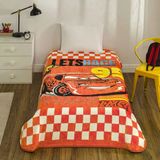 Taç Lisanslı Tek Kişilik Çocuk Battaniye (160X220)-Cars Speed (Şimşek Mcq)