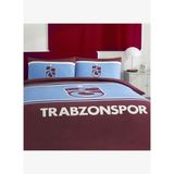 Taç Lisanslı Trabzonspor Arma Pamuk Çift Kişilik Nevresim Takımı