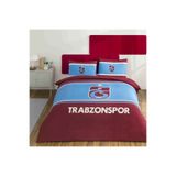 Taç Lisanslı Trabzonspor Arma Pamuk Çift Kişilik Nevresim Takımı