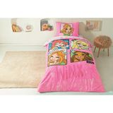 Taç Lisanslı Winx Girls Club Pamuk Tek Kişilik Nevresim Takımı - Renkli - 160 x 220 cm