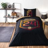 Taç Lisanslı Yeni Sezon Galatasaray 24. Şampiyonluk Nevresim Takımı - 160 x 200 cm - Sarı - Siyah