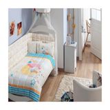 Taç Little Cat Sarı Ranforce Bebek Uyku Seti