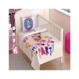 Taç Masha Party Baby Lisanslı Bebek Pike Takımı