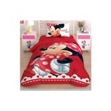 Taç Minnie Lovely Glitter Tek Kişilik Nevresim Takımı
