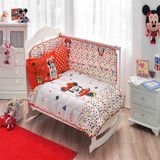 Taç Minnie Sketc Beyaz Bebek Uyku Seti