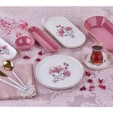 Taç Ornella Flower 37 Parça 6 Kişilik Kahvaltı Takımı