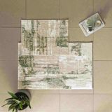 Taç Pamuklu 2'li Banyo Paspas Seti Vega ( Yeşil ) - 60 X 100 CM