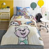Taç Paw Patrol Cloud Tek Kişilik Lisanslı Nevresim Takımı - Renkli - 160 x 220 cm