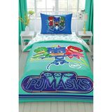 Taç Pj Masks Move Lisanslı Nevresim Takımı - 160 x 220 cm - Renkli