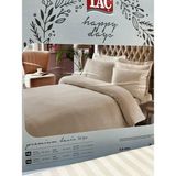 Taç Premium Basic Nevresim Takımı - Bej - Açık Kahve - 200 x 220 cm