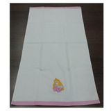 Taç Prıncess 70 X 130 Cm Nakışlı Banyo Havlusu Beyaz
