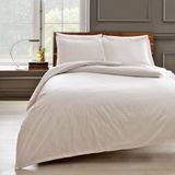 Taç Ranforce Basic Krem 200 x 220 cm Çift Kişilik Nevresim Takımı