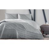 Taç Ranforce Çift Kişilik Nevresim Takımı - Gri - 240 x 260 cm
