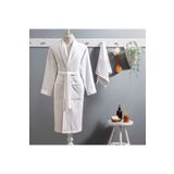 Taç Ritmo Pamuk L/xl Bornoz Set Beyaz