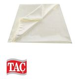 Taç Rüyaper Saten Güneşlik Perde Ekru Renk Kalın Dokulu Pilesiz Düz Desen - 320 x 210 cm