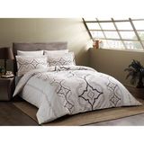 Taç Saten Delux Nevresim Takımı Ginza Mürdüm Çift Kişilik - 200 x 220 cm