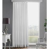 Taç Saten Düz Dikiş Beyaz 240x190 cm Güneşlik